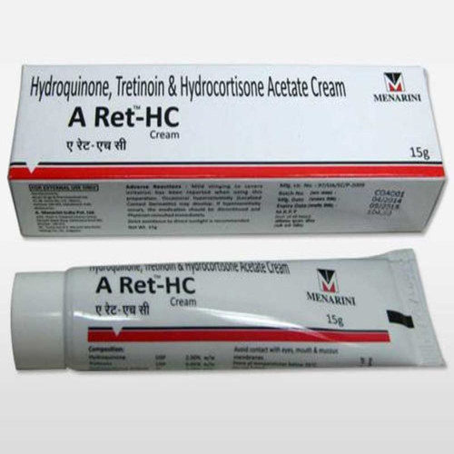 A RET HC CREAM (HYDROQUINONE, TRETINOIN & HYDROCORTISONE)) 6 Cream