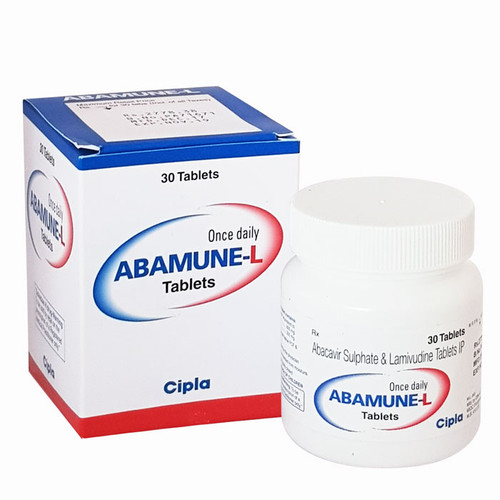 Abamune L (Abacavir/Lamivudine) 60 Tablet