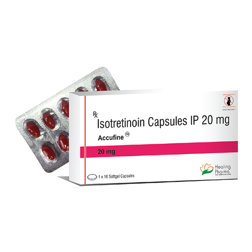 Accufine Capsules 20mg (Isotretinoin) 200 Tablet