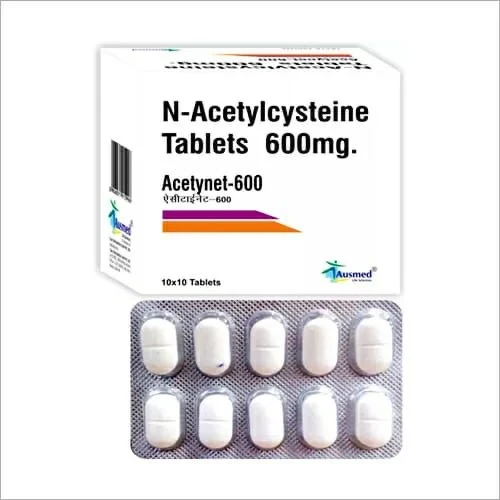 Acetynet Tablet (Acetylcysteine) 200 Tablet