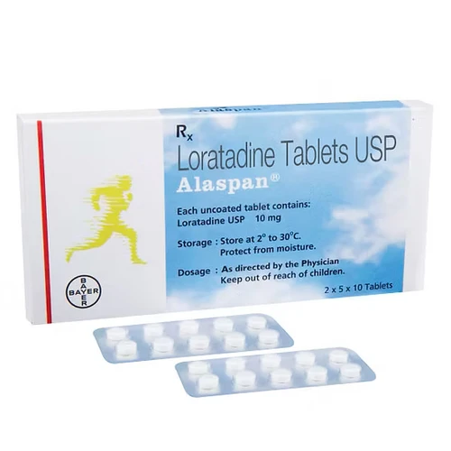 ALASPAN 10MG (LORATADINE) 120 Tablet