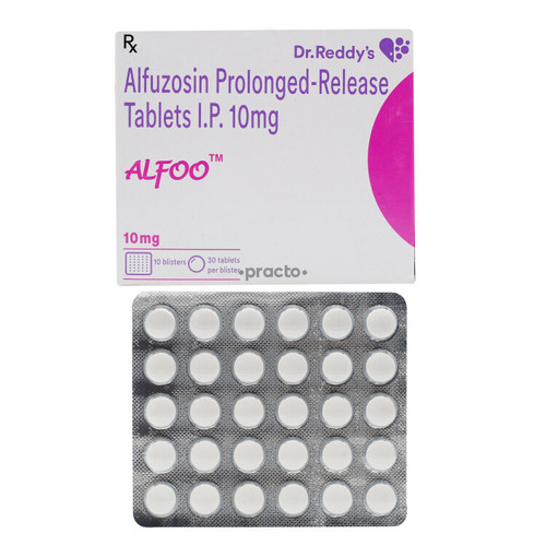 Alfoo 10 Tablet (Alfuzosin 10mg) 60 Tablet