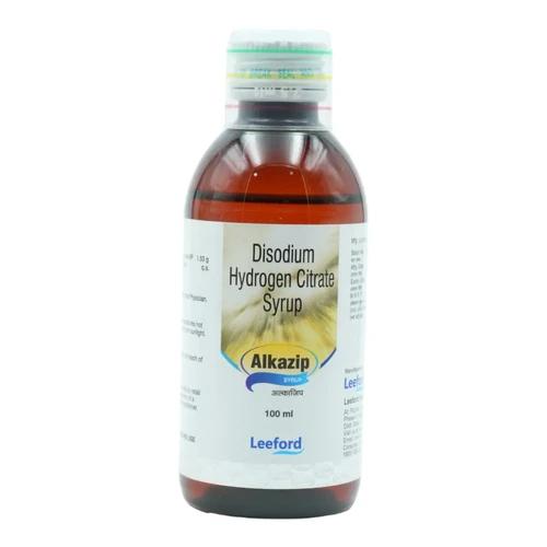 Alkazip Syrup(Disodium Hydrogen Citra) 2 Bottle
