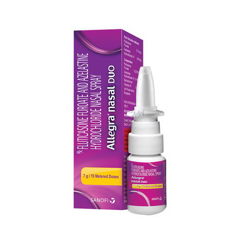 Allegra Nasal Duo Spray (Fluticasone / Azelastine) 3 Nasal Spray