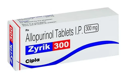 Allopurinol 300mg (Zyrik) 60 Tablet