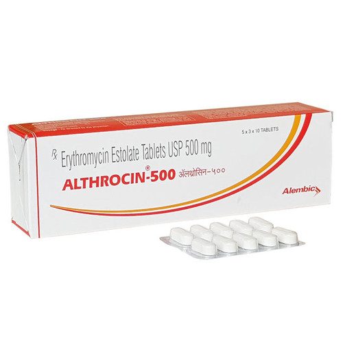 Althrocin(Erythromycin)500 mg 90 Tablet