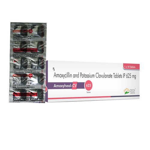 Amoxyheal CV 625 ( Amoxycillin And Potassium Clavulanate) 60 Tablet