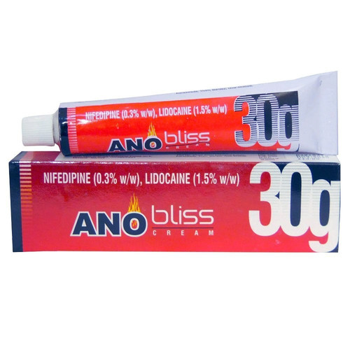 Anobliss Cream (Lidocaine/Nifedipine) 6 Tube