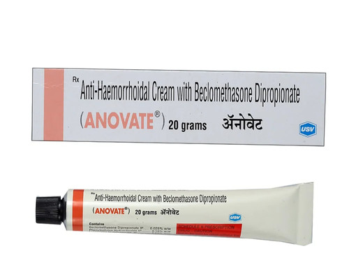 Anovate Cream (Beclometasone/Lidocaine/Phenylephrine) 6 Tube