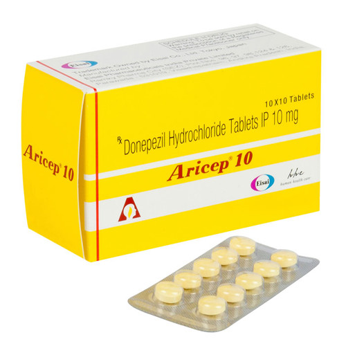 Aricep 10mg Tablet (Donepezil Hydrochloride) 60 Tablet