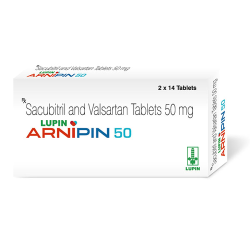 Arnipin Tablet (Sacubitril and Valsartan) 60 Tablet