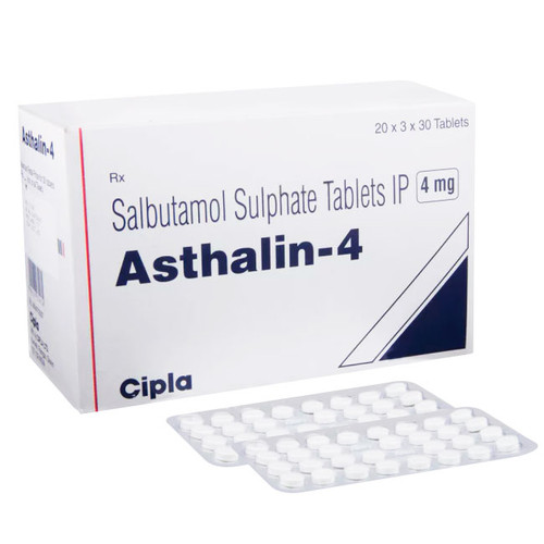 Asthalin Tablet (Salbutamol) 4 mg