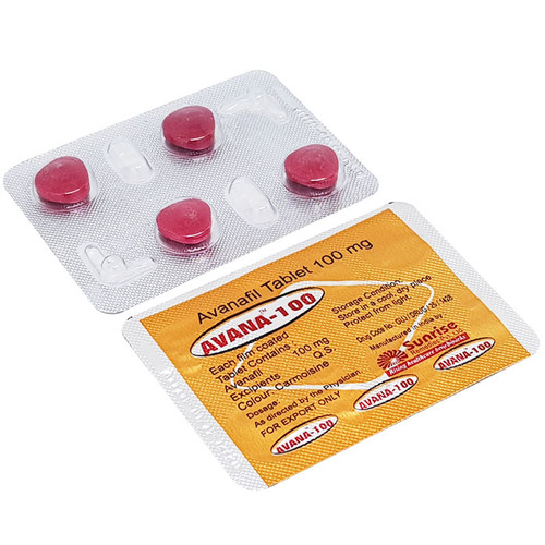 Avana 100mg (Avanafil) 60 Tablet