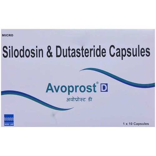 Avoprost D Capsule (Silodosin/Dutasteride) 60 Capsules