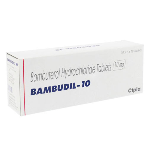 Bambudil Tablet (Bambuterol) 10 mg