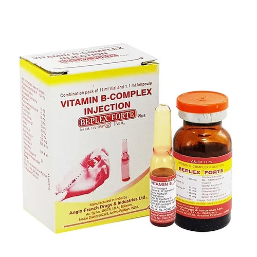 BEPLEX FORTE PLUS 11 ML INJECTION (VITAMIN B-COMPLEX) 10 Injection
