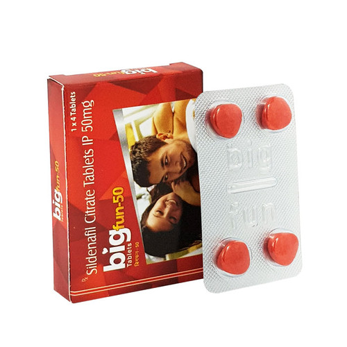Bigfun 50mg (Sildenafil Citrate) 120 Tablet