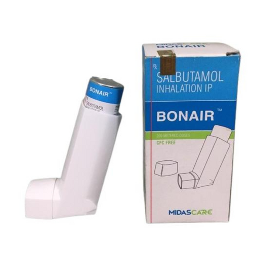 Bonair Inhaler (Salbutamol) 10 Inhaler