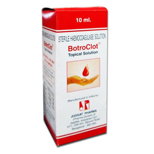 Botroclot Topical Solution (Hemocoagulase) 2 Bottle
