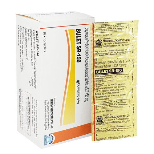 Bulet SR Tablet (Bupropion Hydrochloride) 80 Tablets