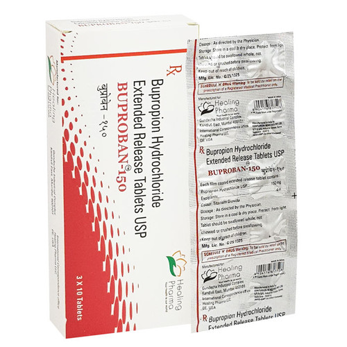 Buproban Tablet (Bupropion Hydrochloride) 90 Tablet