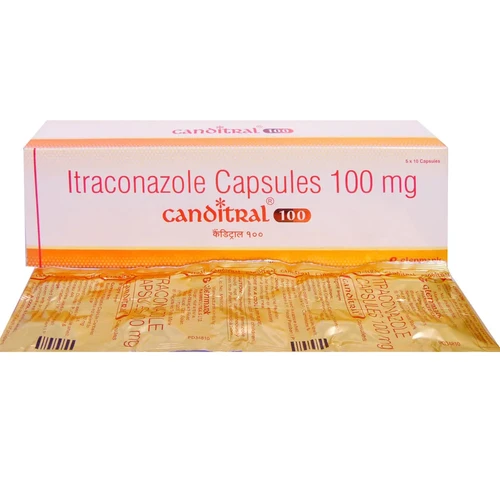Canditral 100 Capsule (Itraconazole) 60 Tablet