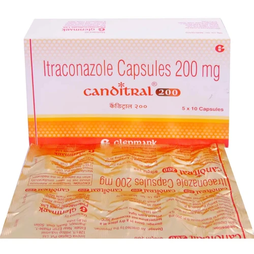 Canditral 200 Capsule (Itraconazole) 60 Capsule