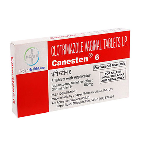 Canesten V6 Tablet VT (Clotrimazole) 100 mg
