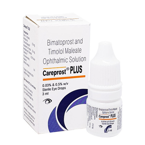 Careprost Plus Eye Drop (Bimatoprost & Timolol) 3 Eye Drop