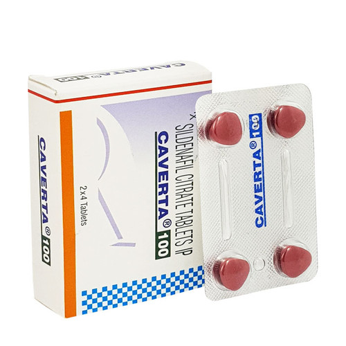 Caverta 100mg (Sildenafil) 120 Tablet