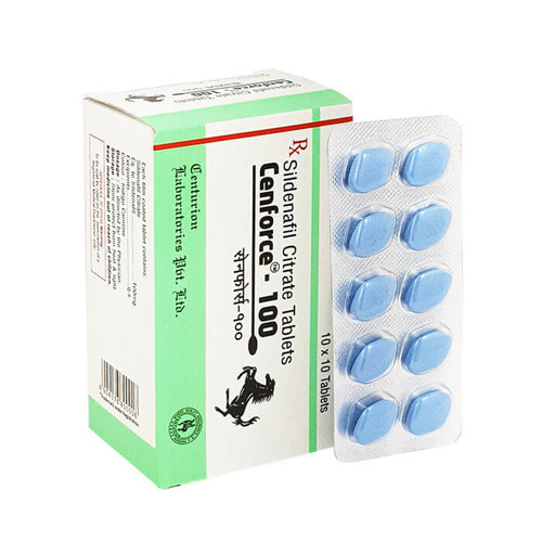 Cenforce 100mg (Sildenafil Citrate) 120 Tablet