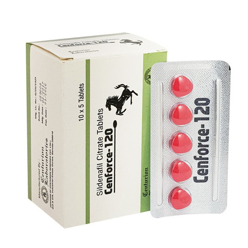 Cenforce 120mg (Sildenafil Citrate) 120 Tablet