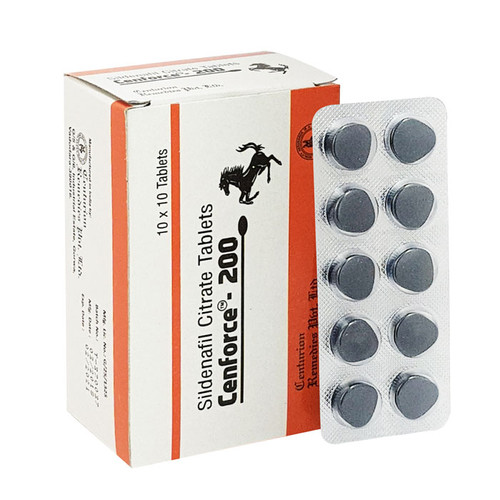 Cenforce 200mg (Sildenafil Citrate) 120 Tablet