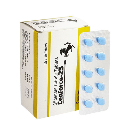 Cenforce 25mg (Sildenafil Citrate) 120 Tablet