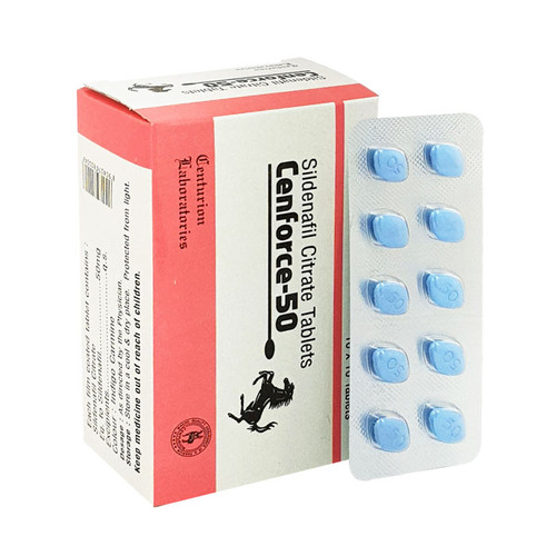 Cenforce 50mg (Sildenafil Citrate) 120 Tablet
