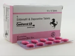Cenforce LD (Sildenafil/Dapoxetine) 120 Tablet