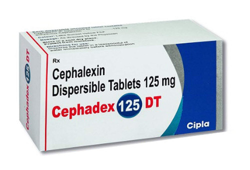 Cephadex DT 125mg (Cephalexin) 90 Tablet
