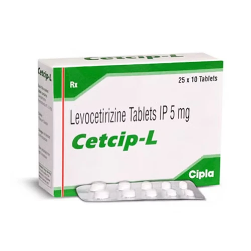 CETCIP L (LEVOCETIRIZINE) 120 Tablet