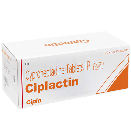 Ciplactin Tablet (Cyproheptadine) 90 Tablet