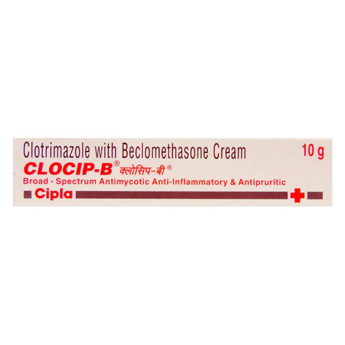 Clocip B Cream (Clotrimazole/Beclometasone) 6 Cream
