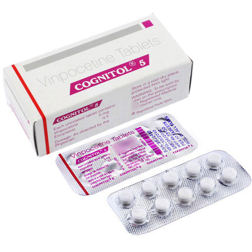 Cognitol 5mg Tablet (Vinpocetine Tablet) 90 Tablet