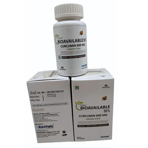 Curcumin 600 mg (BIOAAILABLE) 120 Capsule