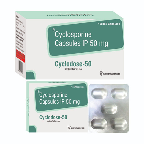 Cyclodose 50 Mg (Cyclosporine) 60 Capsules