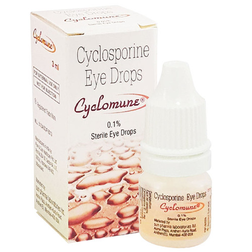 Cyclomune Eye Drop (Cyclosporine) 10 Bottle