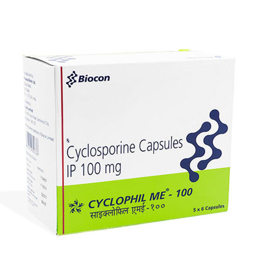 Cyclophil Me 100 Capsule (Cyclosporine) 60 Capsules