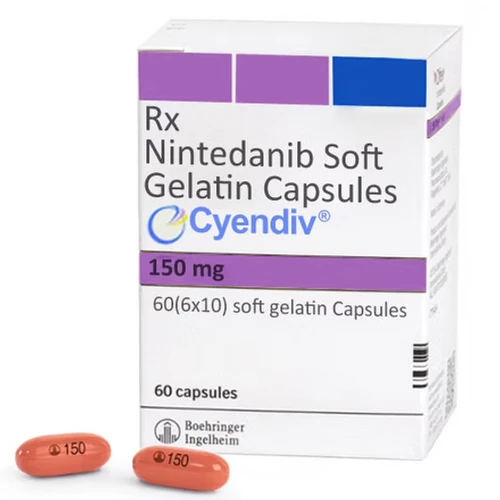 CYENDIV (NINTEDANIB) 150 MG