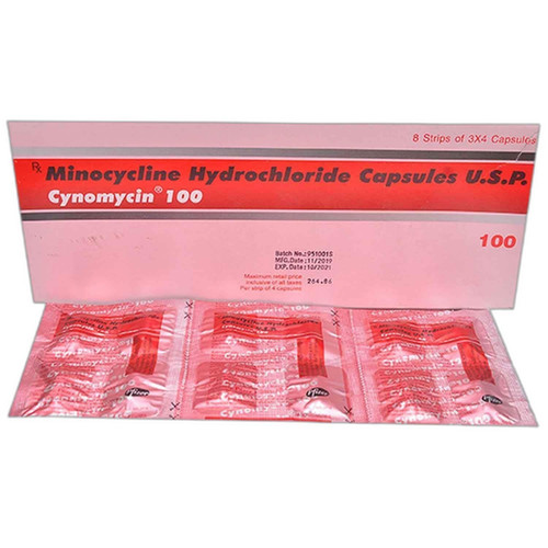 Cynomycin Capsule (Minocycline) 56 Capsule