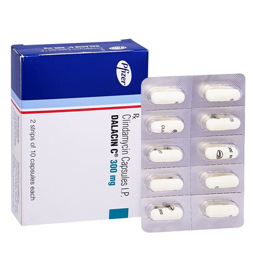 Dalacin C 300mg (Clindamycin) 50 Capsules