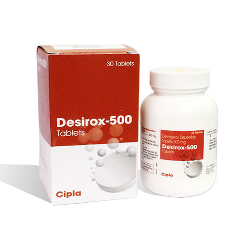 Desirox Tablet (Deferasirox) 500 mg