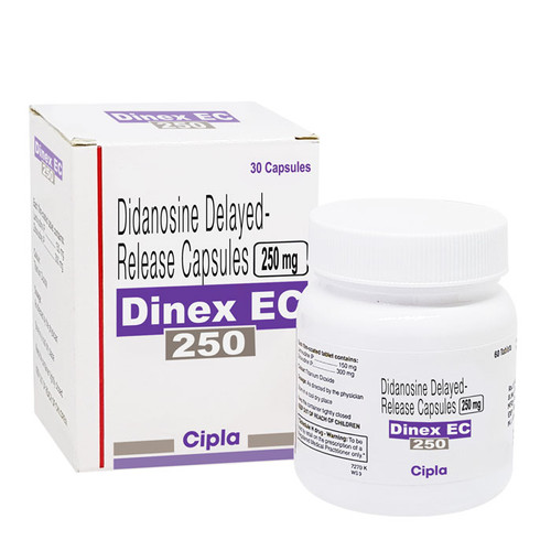 DINEX EC (Didanosine) 400 mg.